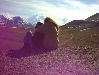 2005 - Part 2 - Alaska Phase I - 13 Sharon hugs Robyn Denali AK