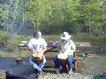2005 - Part 2 - Alaska Phase I - 20 Teklanika campsite Denali AK