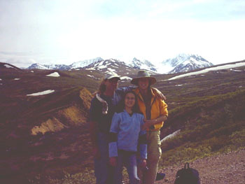 2005 - Part 2 - Alaska Phase I - 37 Family at Bus road Denali AK