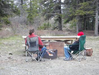 2006 - Part 2 - The Road Back to Alaska - 27 - Camping at Kluane Lake Yukon