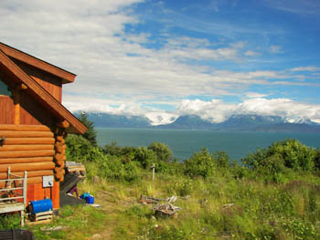 2006 - Part 3 - Alaska Phase III - 47 - Wayne and Shirley cabin Homer AK